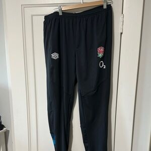 Umbro Black Team England Rugby Men's Pants